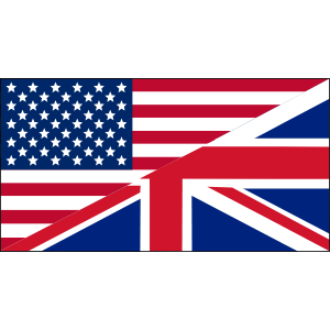 USA/UK flag